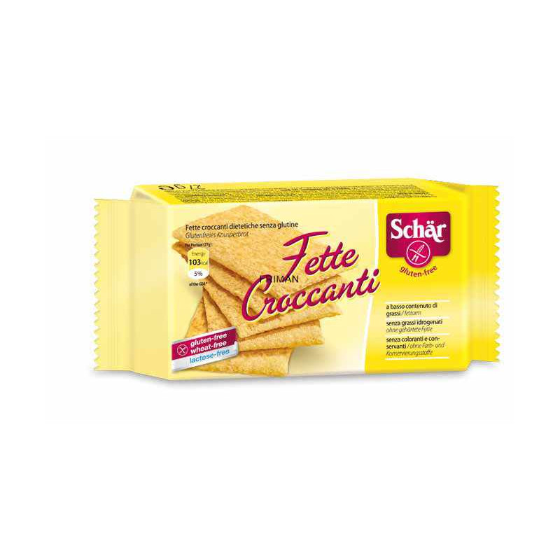 PAN TOSTADO(FETTE CROCCANTI) S/G CAJA 24/27g. 